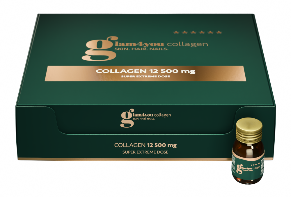 GLAM4YOU collagen shot o smaku brzoskwiniowym